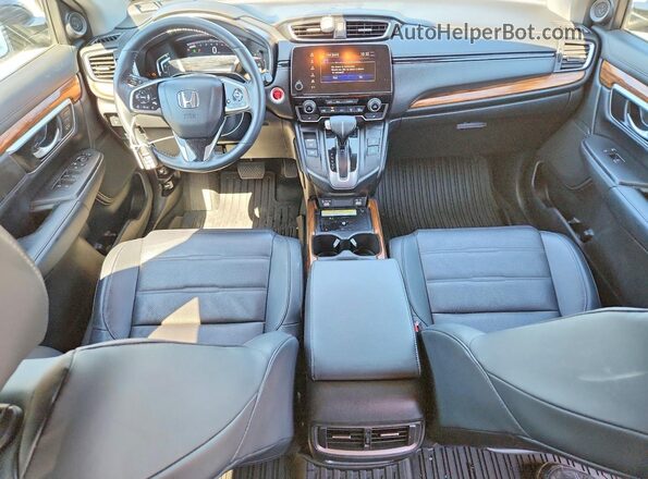 2HKRW2H96NH653009 2022 HONDA CR-V Black Вид панелі приладів