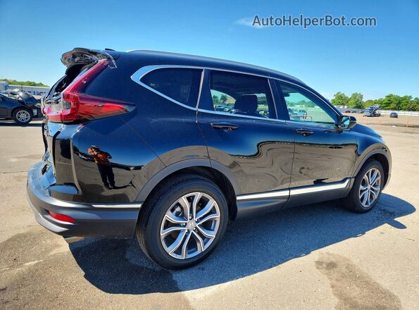 2HKRW2H96NH653009 2022 HONDA CR-V Black Задня права чверть
