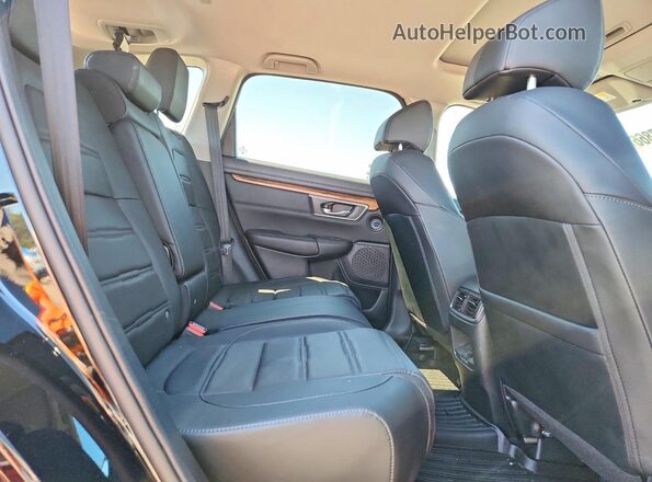 2HKRW2H96NH653009 2022 HONDA CR-V Black Вид задньої частини салону