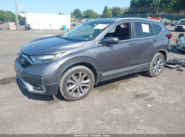 2HKRW2H99MH637501 2021 HONDA CR-V Gray Vista tres cuartos delantera izquierda