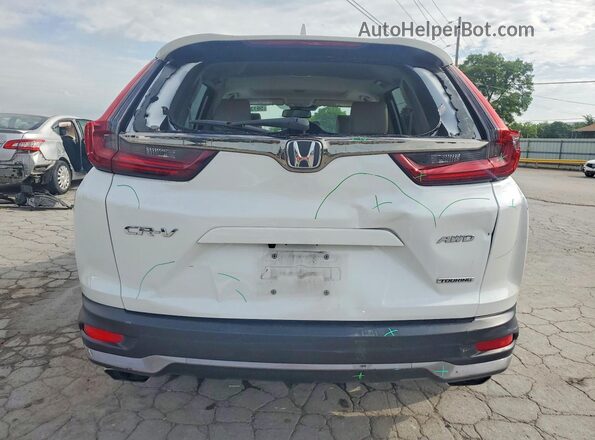 2HKRW2H9XNH635659 2022 HONDA CR-V White უკანა ხედი