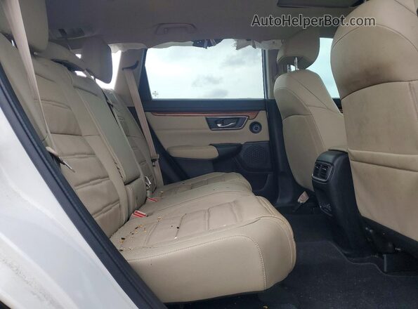 2HKRW2H9XNH658925 2022 HONDA CR-V Белый Вид задней части салона