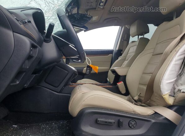 2HKRW2H9XNH658925 2022 HONDA CR-V Белый Вид салона спереди