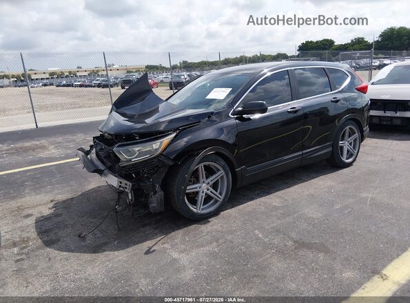 2HKRW5H30JH425546 2018 HONDA CR-V Черный Передняя левая четверть