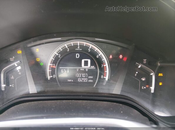 2HKRW5H30KH404276 2019 HONDA CR-V Серебряный Вид задних сидений