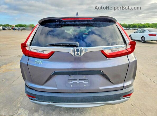 2HKRW5H33JH401726 2018 HONDA CR-V Gray Հետևի տեսք
