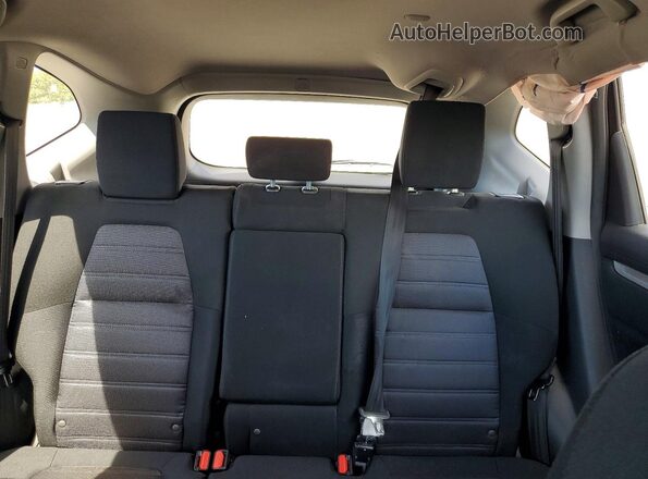 2HKRW5H35JH411626 2018 HONDA CR-V Black Հետևի նստատեղերի տեսք