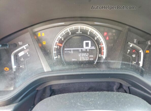 2HKRW5H35JH411626 2018 HONDA CR-V Black Սարքավորումների վահանակի տեսք