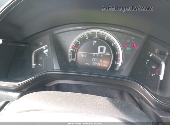 2HKRW5H39JH404517 2018 HONDA CR-V Gray Vista de los asientos traseros