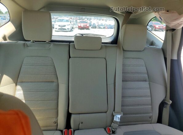 2HKRW5H3XJH404199 2018 HONDA CR-V White Vista de los asientos traseros
