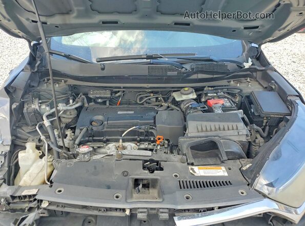2HKRW5H3XJH424291 2018 HONDA CR-V Gray Вид підкапотного простору