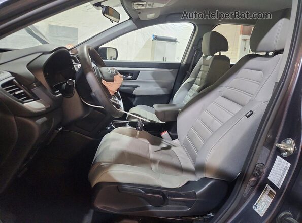 2HKRW6H32HH201632 2017 HONDA CR-V Gray წინა სალონის ხედი