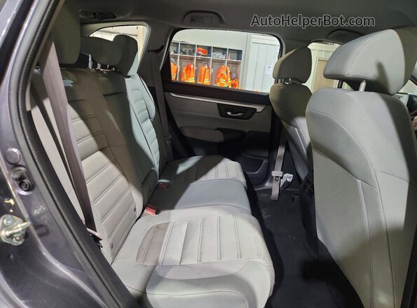 2HKRW6H32HH201632 2017 HONDA CR-V Gray უკანა სალონის ხედი