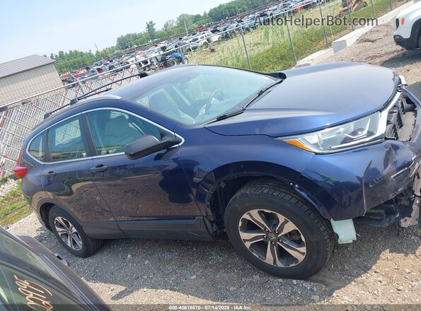 2HKRW6H33JH217599 2018 HONDA CR-V Blue უკანა სალონის ხედი
