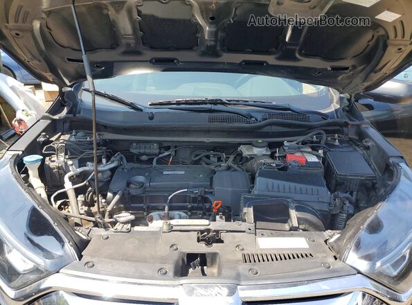 2HKRW6H33JH232913 2018 HONDA CR-V Black Widok komory silnika