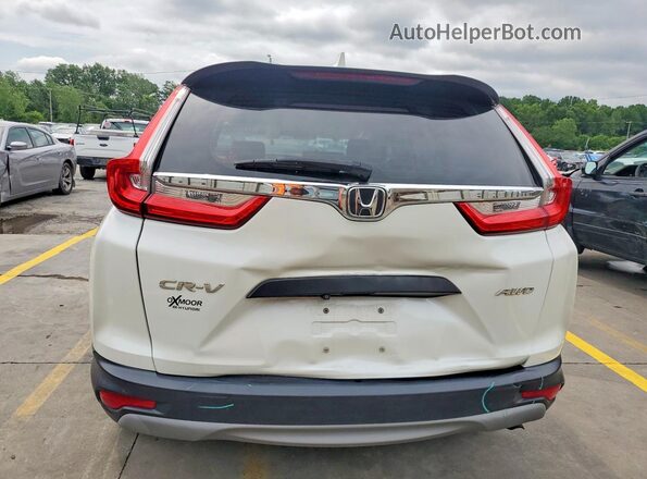 2HKRW6H33JH233320 2018 HONDA CR-V Белый Вид сзади