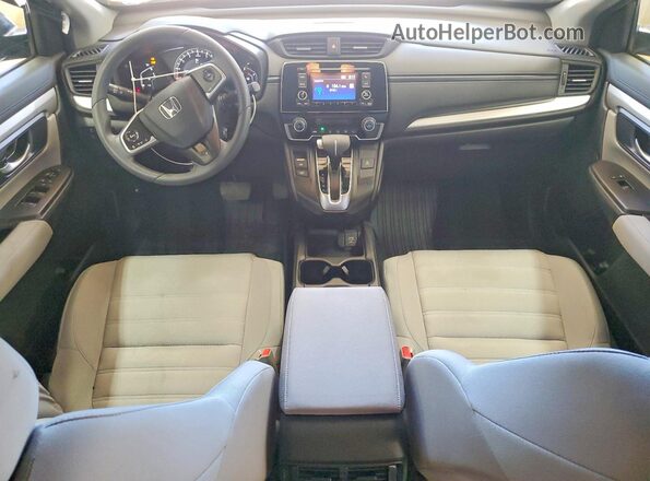 2HKRW6H34KH223221 2019 HONDA CR-V Синий Вид панели приборов