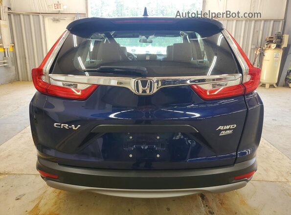 2HKRW6H34KH223221 2019 HONDA CR-V Синий Вид сзади