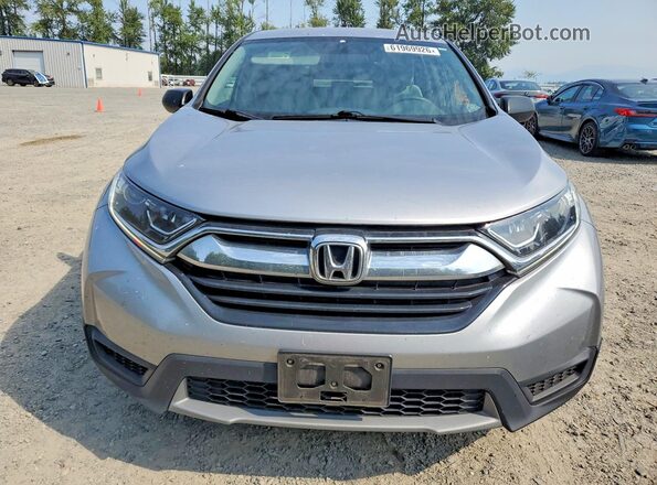 2HKRW6H35JH212677 2018 HONDA CR-V Серебряный Вид спереди
