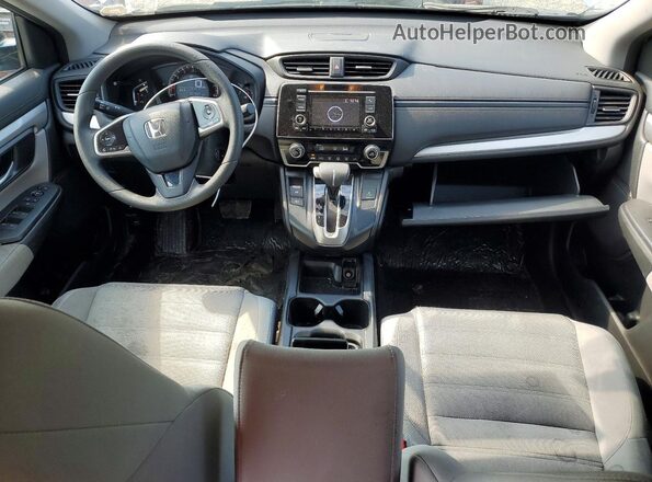 2HKRW6H35JH212677 2018 HONDA CR-V Серебряный Вид панели приборов
