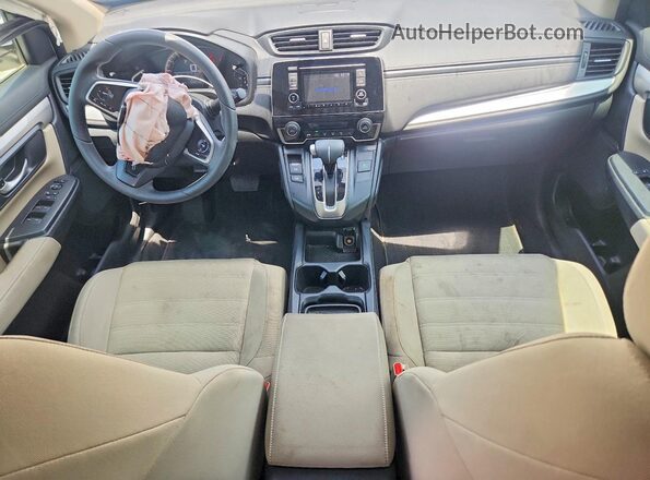2HKRW6H36HH206896 2017 HONDA CR-V White Widok deski rozdzielczej