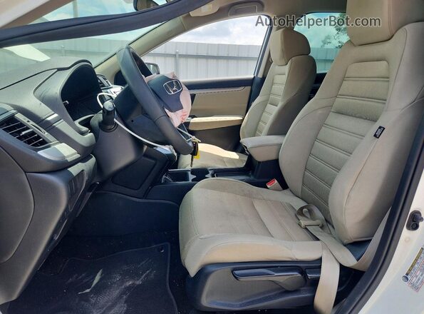 2HKRW6H36HH206896 2017 HONDA CR-V White Widok wnętrza z przodu