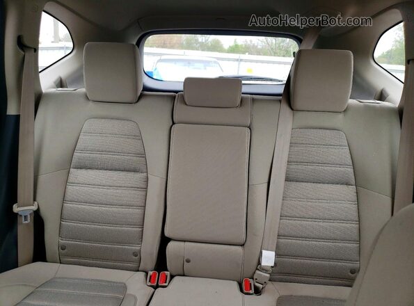 2HKRW6H36JH220321 2018 HONDA CR-V White უკანა სავარძლების ხედი