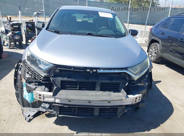 2HKRW6H37JH228055 2018 HONDA CR-V Silver Widok z przodu
