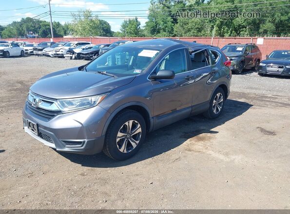 2HKRW6H39HH223451 2017 HONDA CR-V Gray Front left