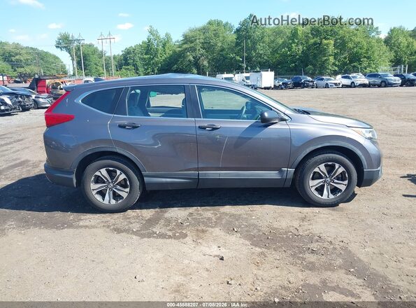 2HKRW6H39HH223451 2017 HONDA CR-V Gray Rear interior view