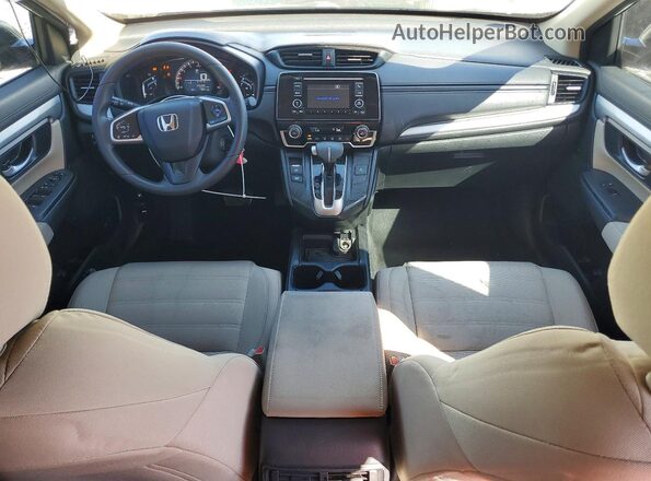 2HKRW6H39KH209654 2019 HONDA CR-V White Dashboard view