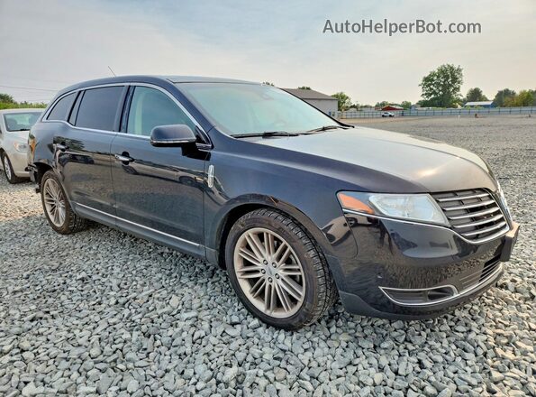 2LMHJ5AT0KBL04162 2019 LINCOLN MKT Черный Передняя правая четверть