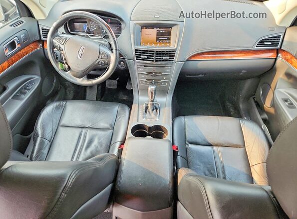 2LMHJ5AT0KBL04162 2019 LINCOLN MKT Черный Вид панели приборов