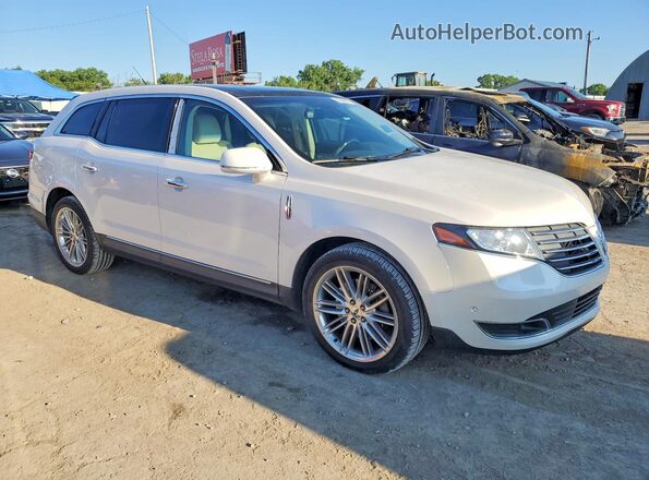 2LMHJ5AT1KBL01965 2019 LINCOLN MKT White Передня права чверть