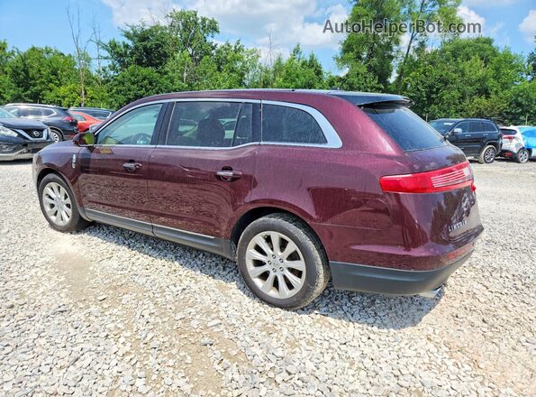 2LMHJ5AT2JBL01102 2018 LINCOLN MKT Бордовый Задняя левая четверть