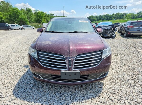 2LMHJ5AT2JBL01102 2018 LINCOLN MKT Бордовый Вид спереди