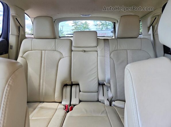 2LMHJ5AT2JBL01102 2018 LINCOLN MKT Бордовый Вид задних сидений