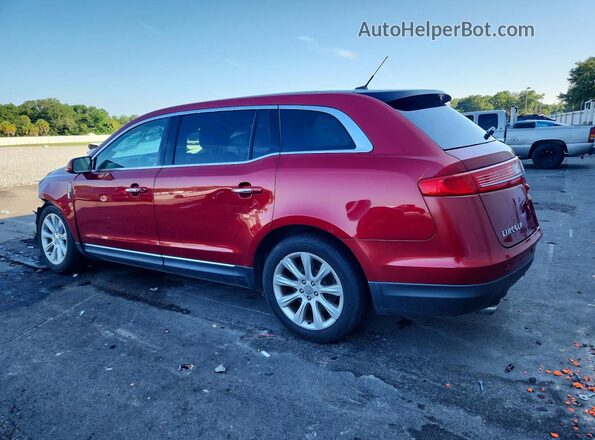 2LMHJ5AT6HBL00772 2017 LINCOLN MKT Maroon უკანა მარცხენა