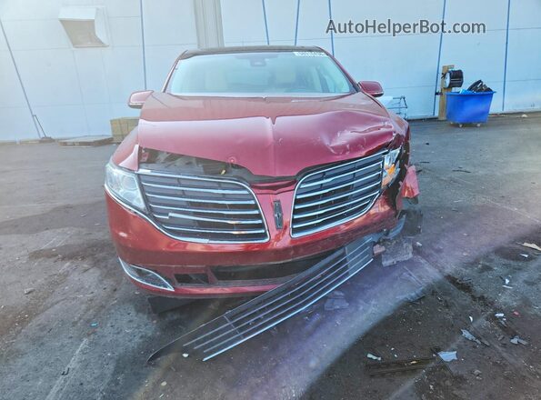 2LMHJ5AT6HBL00772 2017 LINCOLN MKT Maroon წინა ხედი