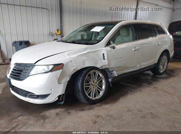 2LMHJ5AT8KBL03342 2019 LINCOLN MKT White Przód lewy