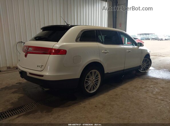 2LMHJ5AT8KBL03342 2019 LINCOLN MKT White Tył prawy