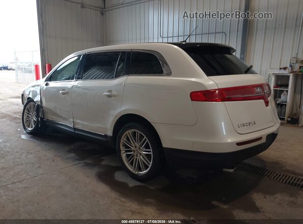 2LMHJ5AT8KBL03342 2019 LINCOLN MKT White Tył lewy