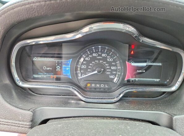 2LMHJ5NK5HBL01722 2017 LINCOLN MKT Черный Вид щитка приборов