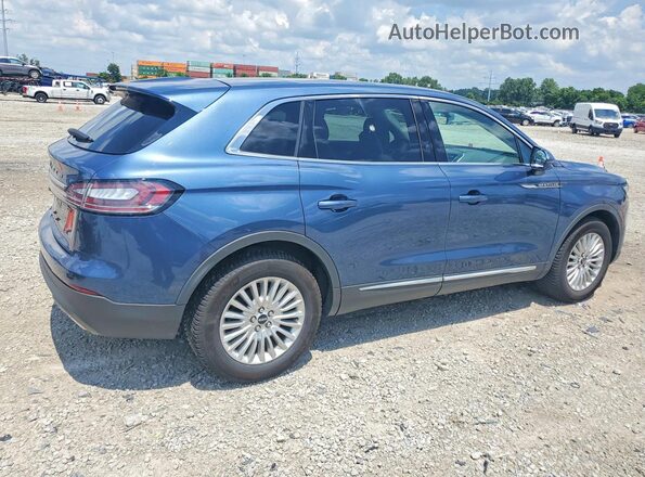 2LMPJ6J91KBL31053 2019 LINCOLN NAUTILUS Blue Trasero derecho