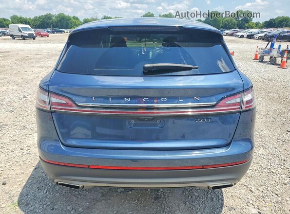 2LMPJ6J91KBL31053 2019 LINCOLN NAUTILUS Blue Vista trasera