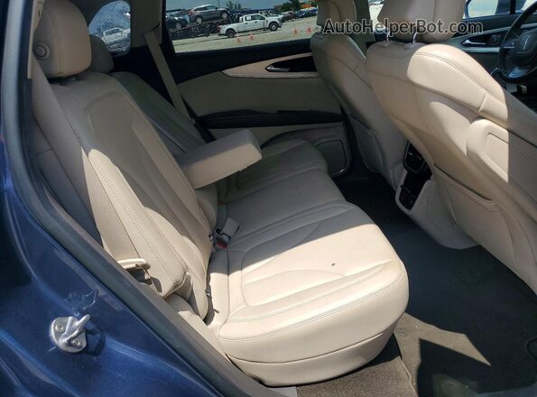 2LMPJ6J91KBL31053 2019 LINCOLN NAUTILUS Blue Vista interior trasera
