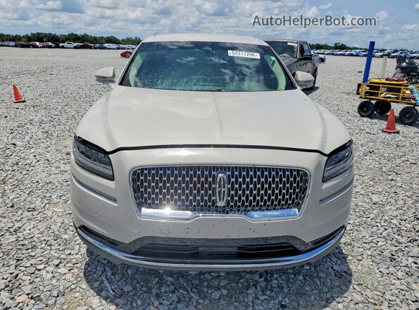 2LMPJ6J91MBL10948 2021 LINCOLN NAUTILUS Beige Front view