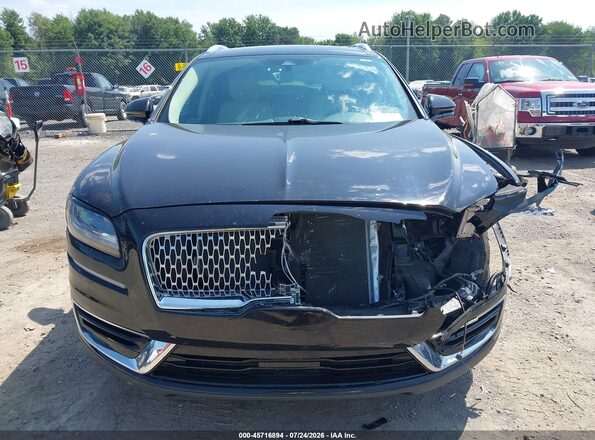 2LMPJ6J93LBL30567 2020 LINCOLN NAUTILUS Black Սալոնի հետևի տեսք