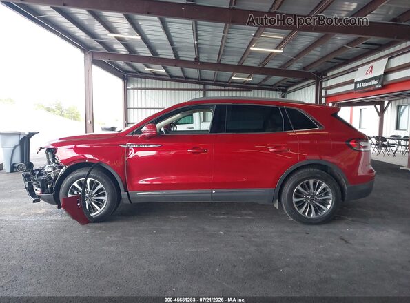 2LMPJ6J96LBL21992 2020 LINCOLN NAUTILUS Red Widok wnętrza 360 stopni