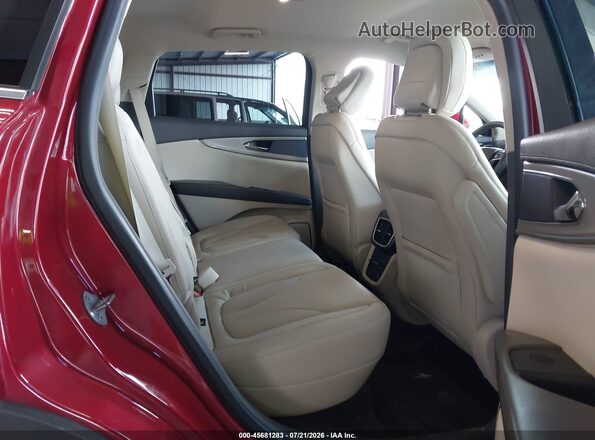 2LMPJ6J96LBL21992 2020 LINCOLN NAUTILUS Red Widok naklejki z numerem VIN